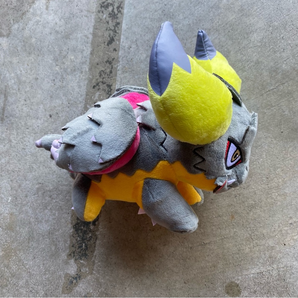 Monster Hunter Chibi Plush Nergigante Deformed Stuffed Toy Capcom